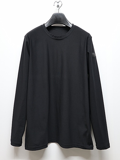 RESOUND CLOTHING���ꥵ����ɥ���������/LOOSE FIT nylon longsleave Tee/BLACK