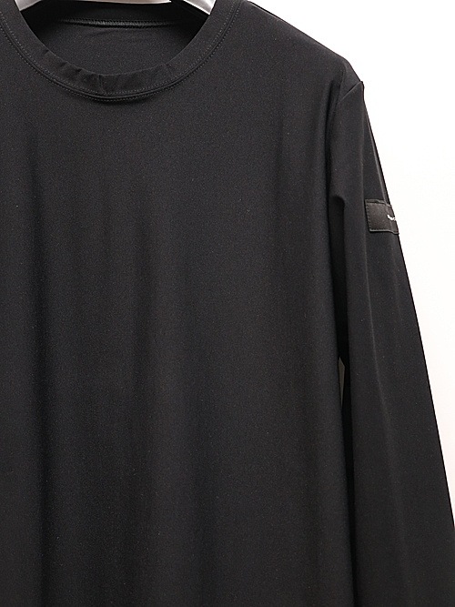 RESOUND CLOTHING���ꥵ����ɥ���������/LOOSE FIT nylon longsleave Tee/BLACK