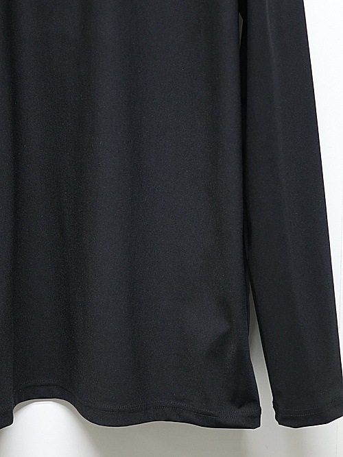 RESOUND CLOTHING���ꥵ����ɥ���������/LOOSE FIT nylon longsleave Tee/BLACK