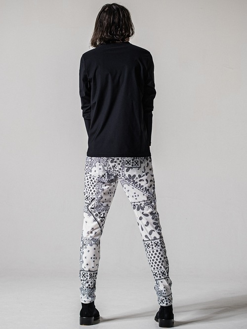 (ͽ���ʡ�3��4������ͽ��/39TH RESOUND CLOTHING���ꥵ����ɥ���������/LOOSE FIT nylon longsleave Tee/BLACK