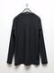 RESOUND CLOTHING���ꥵ����ɥ���������/LOOSE FIT nylon longsleave Tee/BLACK
