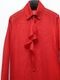 (ͽ���ʡ�6��7������ͽ��/kiryuyrik������奦����奦/KARAMI Gather Sleeve Shirt/Red