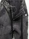 Maison MIHARA YASUHIRO���᥾�� �ߥϥ�䥹�ҥ�/SULFUR DYED BACK SATIN DAMAGED CARGO PT/BLACK
