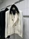 (ͽ���ʡ�11������12������ͽ��/kiryuyrik������奦����奦/Beaver Fur Napoleon Jacket/White