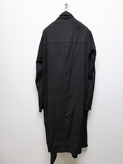 JULIUSꥦ/RAYON/COTTON CLOTH SHIRT1/BLACK.