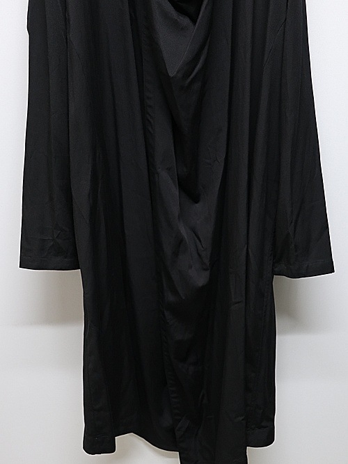JULIUSꥦ/RAYON/COTTON CLOTH SHIRT1/BLACK.