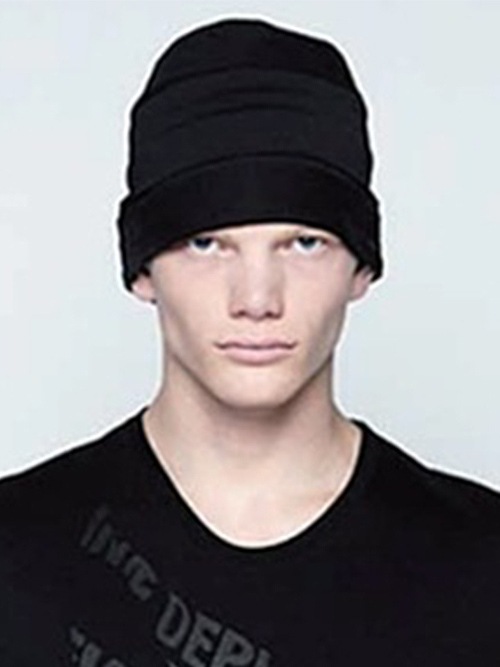 JULIUSꥦ/COTTON JERSEY CAP1/BLACK