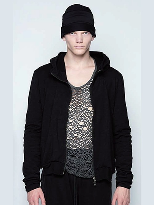 JULIUSꥦ/COTTON JERSEY CAP1/BLACK