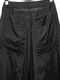 JULIUSꥦ/CUPRO TAFFETA TROUSERS2/BLACK