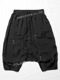 JULIUSꥦ/CUPRO TAFFETA TROUSERS2/BLACK