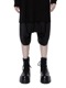 JULIUSꥦ/CUPRO TAFFETA TROUSERS2/BLACK