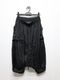 JULIUSꥦ/CUPRO TAFFETA TROUSERS2/BLACK