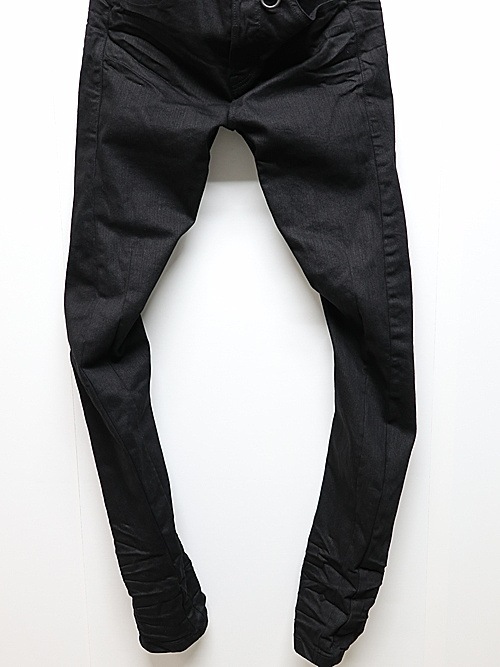 JULIUSꥦ/10.5oz STRETCH DENIM TROUSERS14/BLACK