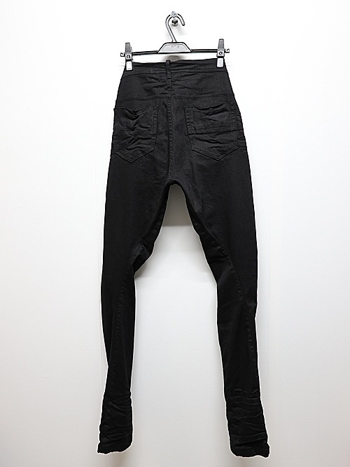 JULIUSꥦ/10.5oz STRETCH DENIM TROUSERS14/BLACK