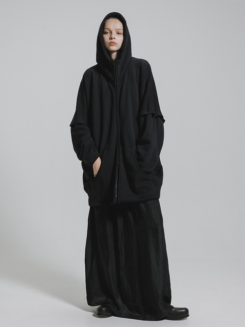 nude:masahiko maruyama ���̡���:�ޥ��ҥ��ޥ���/΢�ӥ����С�������ZIP UP�ѡ�����µ��곰����ǽ��/Black