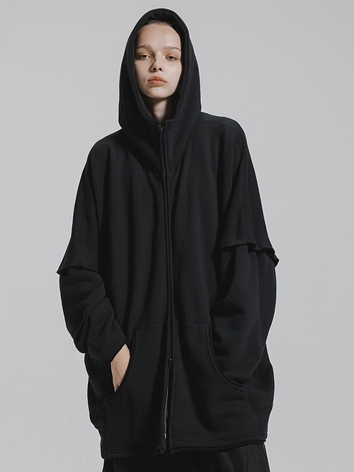 nude:masahiko maruyama ���̡���:�ޥ��ҥ��ޥ���/΢�ӥ����С�������ZIP UP�ѡ�����µ��곰����ǽ��/Black