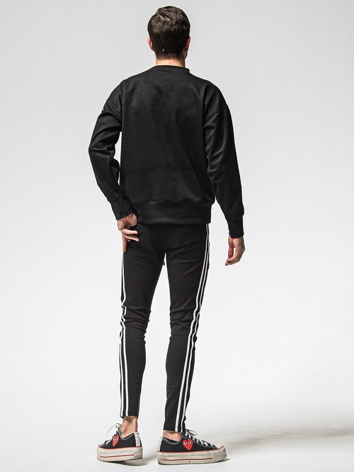 (ͽ���ʡ�1��2������ͽ��/38TH RESOUND CLOTHING���ꥵ����ɥ���������/SUPER TIGHT TAPERD Blind LINE PT/BLACK