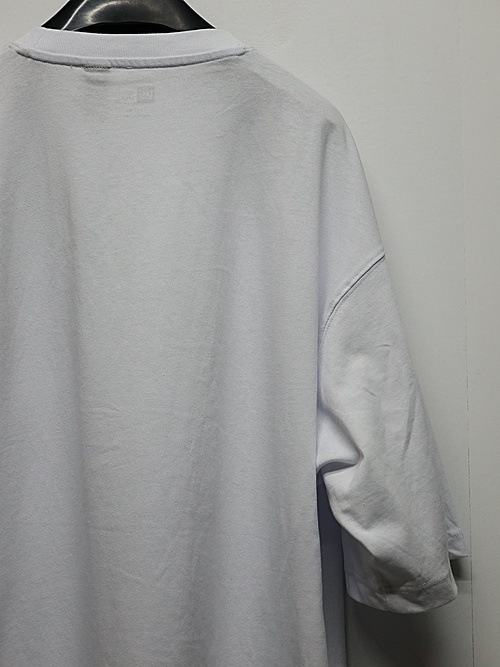 Ground Y�����饦��ɥ磻/NEWERA SS OS CT TEE GY BOX LOGO WHT/WHITE