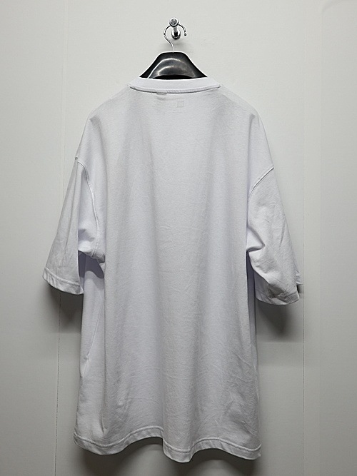 Ground Y�����饦��ɥ磻/NEWERA SS OS CT TEE GY BOX LOGO WHT/WHITE