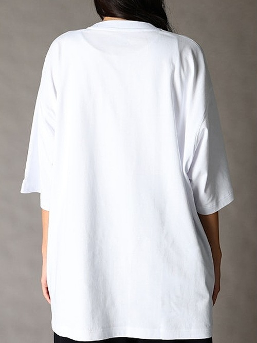 Ground Y�����饦��ɥ磻/NEWERA SS OS CT TEE GY BOX LOGO WHT/WHITE