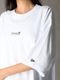 Ground Y�����饦��ɥ磻/NEWERA SS OS CT TEE GY BOX LOGO WHT/WHITE