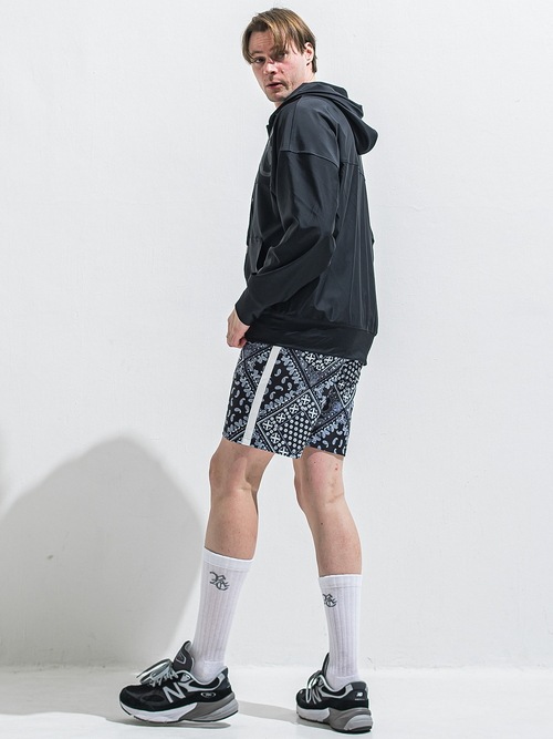 (ͽ���ʡ�6��7������ͽ��/40TH RESOUND CLOTHING���ꥵ����ɥ���������/RUSH OVER  ZIP UP HOODIE/BLACK