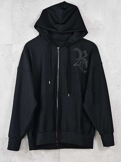 (ͽ���ʡ�6��7������ͽ��/40TH RESOUND CLOTHING���ꥵ����ɥ���������/RUSH OVER  ZIP UP HOODIE/BLACK