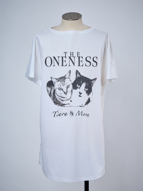 (ͽ���ʡ�7��8������ͽ��/THE ONENESS�������ͥ�/Organic Cotton French Sleeve  Charity T/White