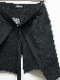 �㴰���nude:masahiko maruyama ���̡���:�ޥ��ҥ��ޥ���/40 Combed Cotton Mini Fleecy Knit WAIST APRON/Black