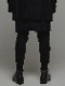 �㴰���nude:masahiko maruyama ���̡���:�ޥ��ҥ��ޥ���/40 Combed Cotton Mini Fleecy Knit WAIST APRON/Black