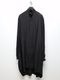 JULIUSꥦ/VISCOSE/CUPRO GABA SHIRT2/BLACK