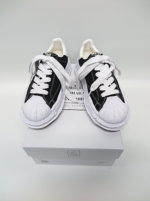 Maison MIHARA YASUHIRO��BLAKEY low - original STC sole canvas low-cut sn/BLK