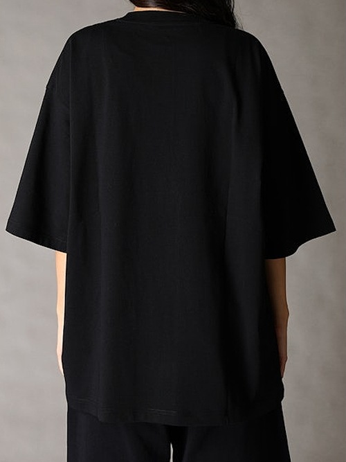 Ground Y�����饦��ɥ磻/NEWERA SS OS CT TEE GY BOX LOGO WHT/BLACK