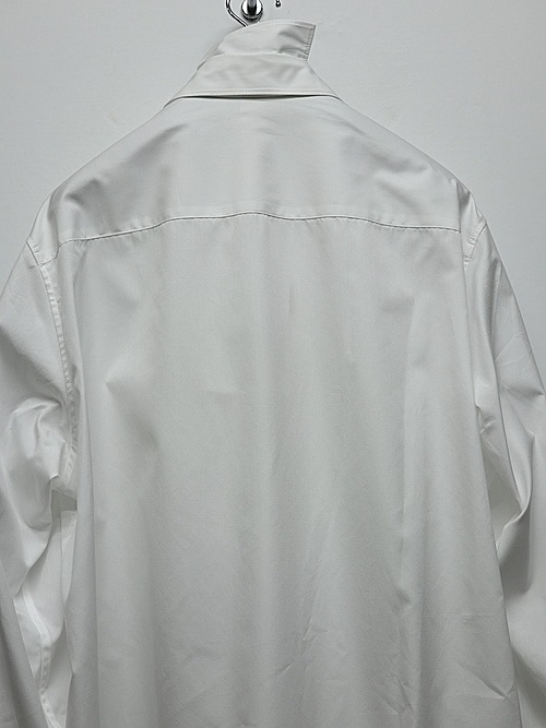 Ground Y�����饦��ɥ磻/100/2 COTTON BROAD FRONT EDGE CURVED SHIRT/WHITE
