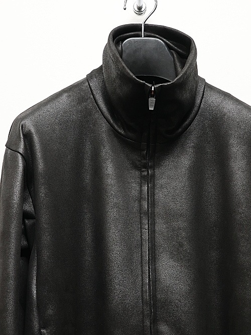 LAD MUSICIAN����å� �ߥ塼�������/STRETCH FAUX LEATHER/J TRACK JK/BLACK