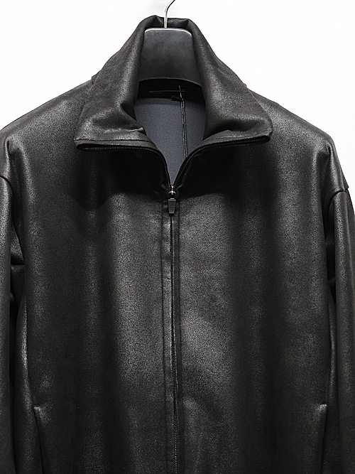 LAD MUSICIAN����å� �ߥ塼�������/STRETCH FAUX LEATHER/J TRACK JK/BLACK