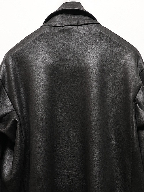 LAD MUSICIAN����å� �ߥ塼�������/STRETCH FAUX LEATHER/J TRACK JK/BLACK