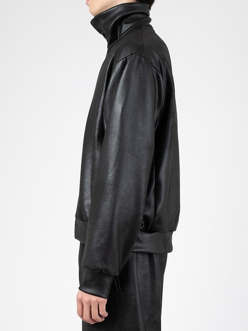 LAD MUSICIAN����å� �ߥ塼�������/STRETCH FAUX LEATHER/J TRACK JK/BLACK