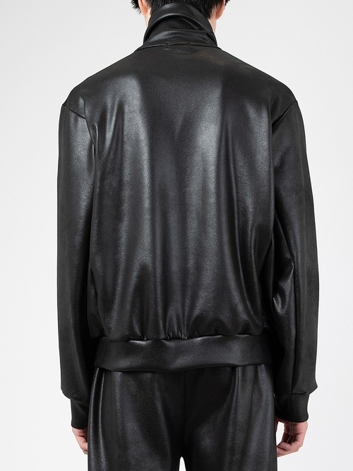 LAD MUSICIAN����å� �ߥ塼�������/STRETCH FAUX LEATHER/J TRACK JK/BLACK