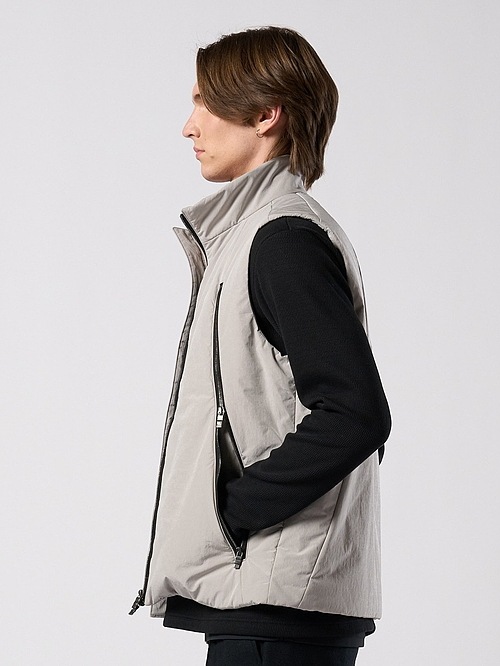 (ͽ���ʡ�10��11������ͽ��/wjk�����֥른��������/solid zip vest/fade gray