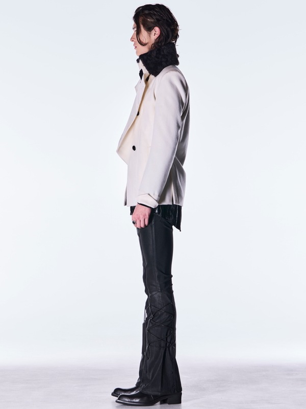 (ͽ���ʡ�11������12������ͽ��/kiryuyrik������奦����奦/Beaver Napoleon Jacket/White