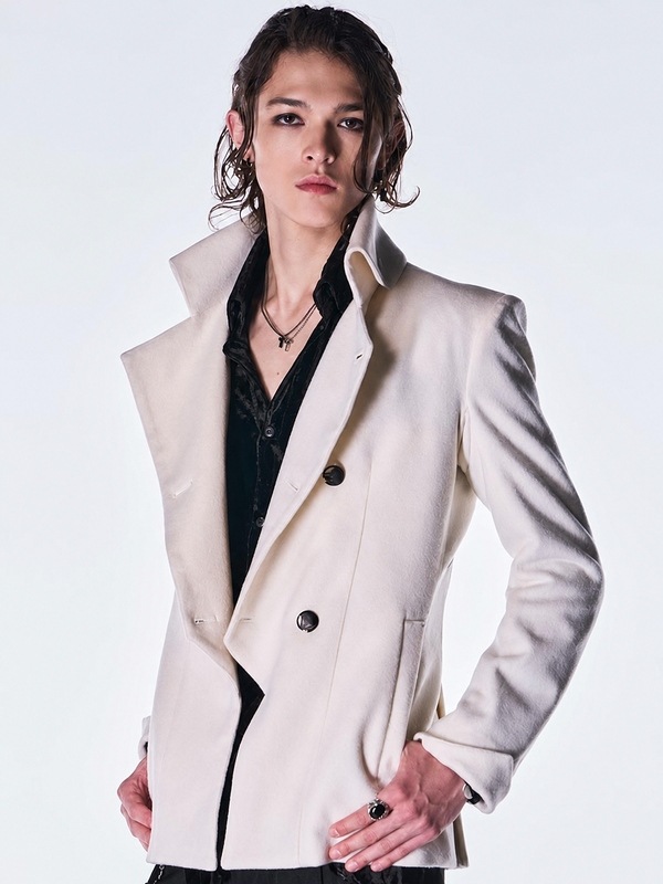 (ͽ���ʡ�11������12������ͽ��/kiryuyrik������奦����奦/Beaver Napoleon Jacket/White
