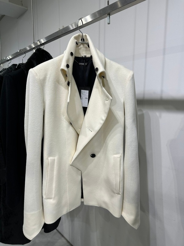 (ͽ���ʡ�11������12������ͽ��/kiryuyrik������奦����奦/Beaver Napoleon Jacket/White