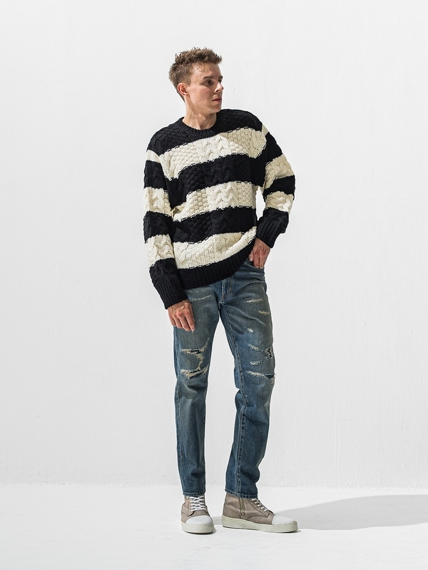 (ͽ���ʡ�12��1������ͽ��/42TH RESOUND CLOTHING���ꥵ����ɥ���������/regular taperd Scott jeans/IND USED