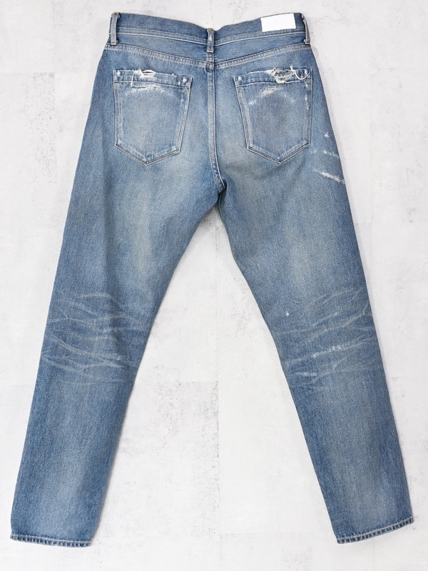 (ͽ���ʡ�12��1������ͽ��/42TH RESOUND CLOTHING���ꥵ����ɥ���������/regular taperd Scott jeans/IND USED