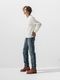 (ͽ���ʡ�12��1������ͽ��/42TH RESOUND CLOTHING���ꥵ����ɥ���������/regular taperd Scott jeans/IND USED
