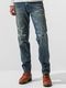 (ͽ���ʡ�12��1������ͽ��/42TH RESOUND CLOTHING���ꥵ����ɥ���������/regular taperd Scott jeans/IND USED