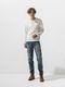 (ͽ���ʡ�12��1������ͽ��/42TH RESOUND CLOTHING���ꥵ����ɥ���������/regular taperd Scott jeans/IND USED