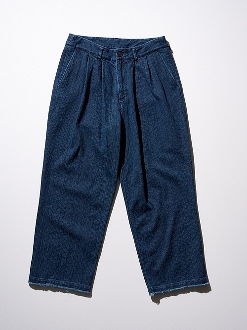 �㴰���wjk�����֥른��������/2-tuck wide trousers/used