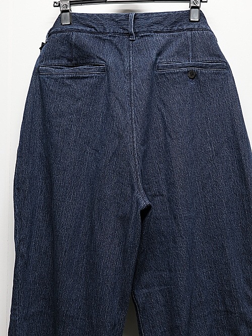 �㴰���wjk�����֥른��������/2-tuck wide trousers/used